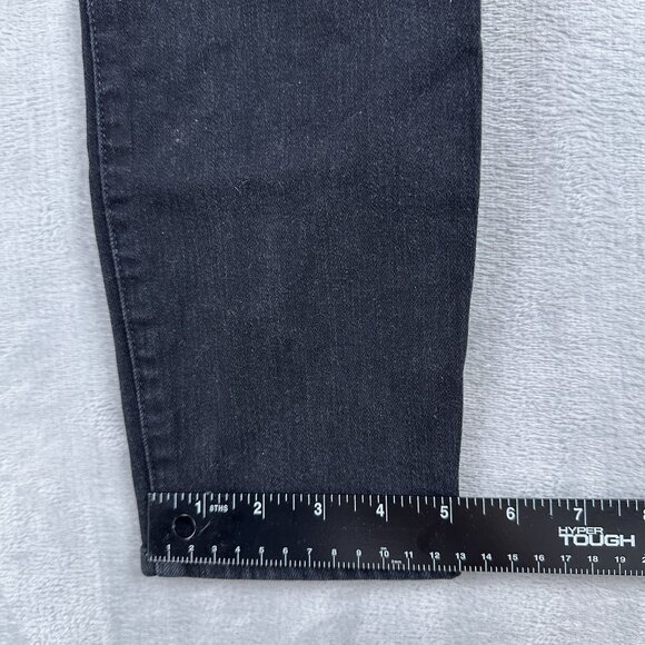 Gap True Skinny Jeans High Rise Womens Size 29/8S Dark Wash Denim Stretch Black - Picture 10 of 12